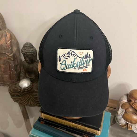 Quiksilver x Stranger Things Men's Clean Rivers Snapback patch Hat - Picture 1 of 6